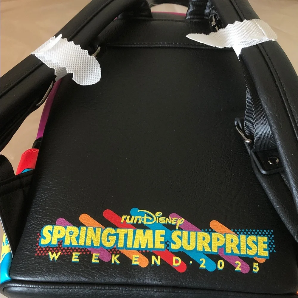 Loungefly Disney Parks Run Disney Springtime surprise Backpack New ! hard Tag